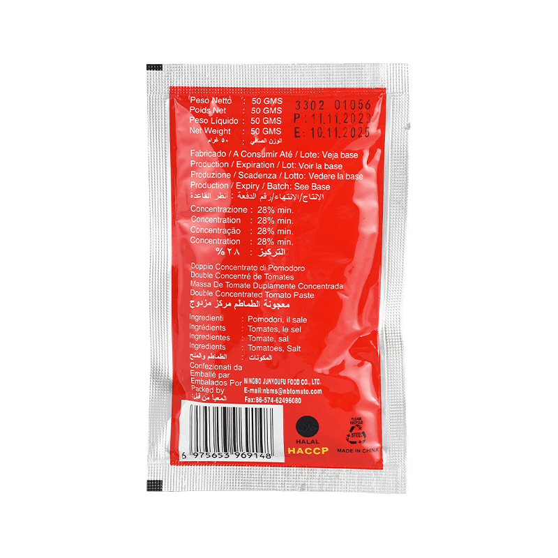 چگونه می توان از کیفیت خمیر گوجه فرنگی مضاعف با رنگ و بافت آن قضاوت کرد؟