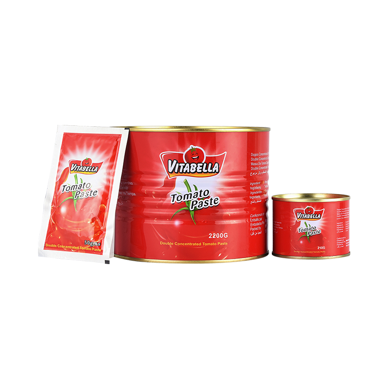 خمیر گوجه فرنگی دوتایی